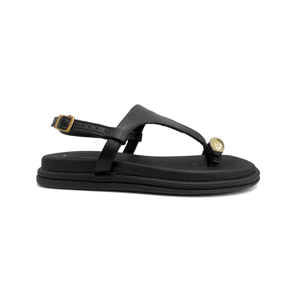 Sandália Beira Rio Papete Birken 8513.099 Preto Sandália Beira Rio Papete Birken 8513.099 Preto
