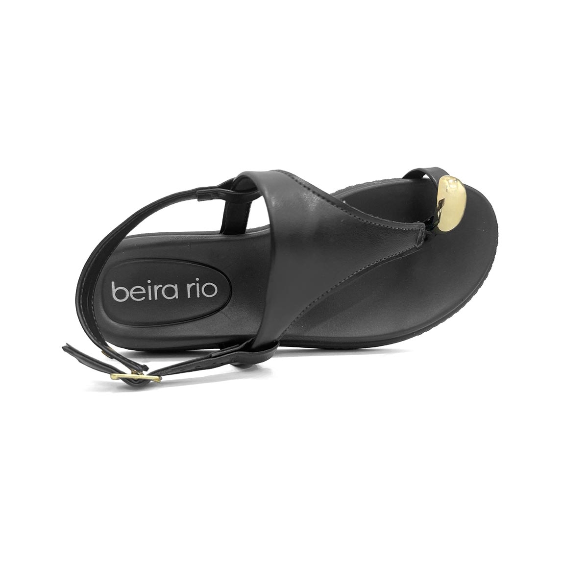 Sandália Beira Rio Papete Birken 8513.099 Preto Sandália Beira Rio Papete Birken 8513.099 Preto