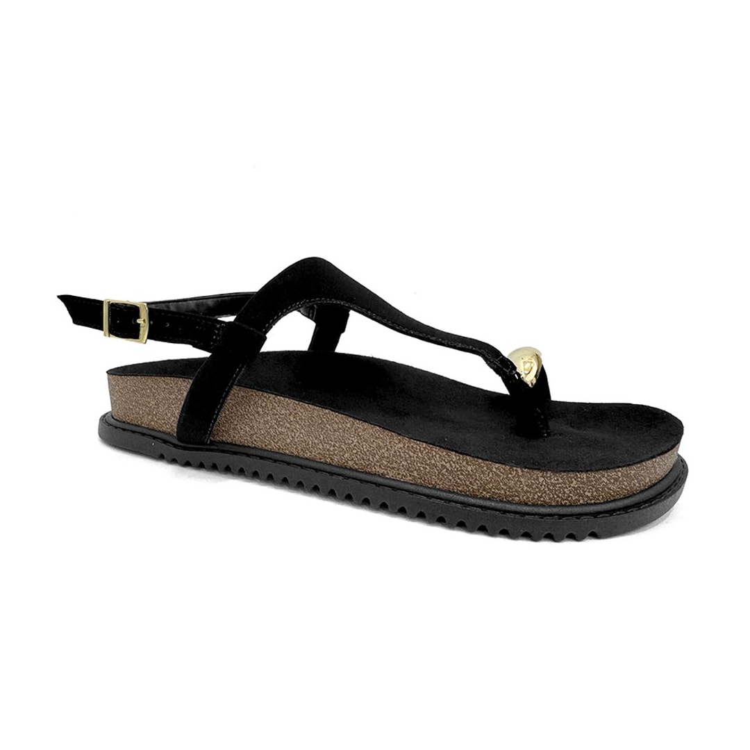 Sándalia Beira Rio Papete Birken 8524.109 Preto