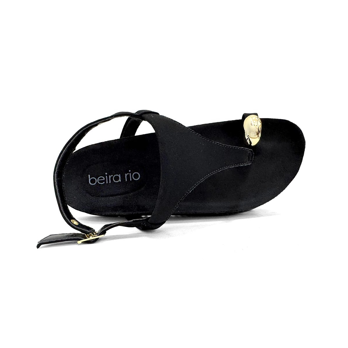 Sándalia Beira Rio Papete Birken 8524.109 Preto