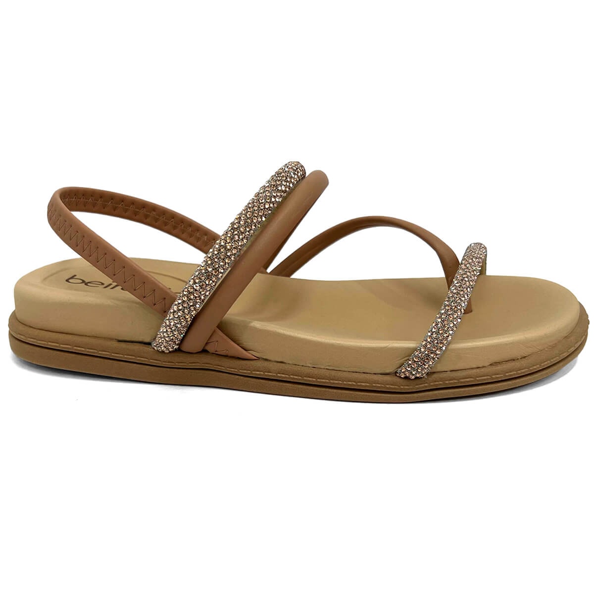 Sandália Beira Rio Papete Ultraconforto 8513.100 Nude Sandália Beira Rio Papete Ultraconforto 8513.100 Nude