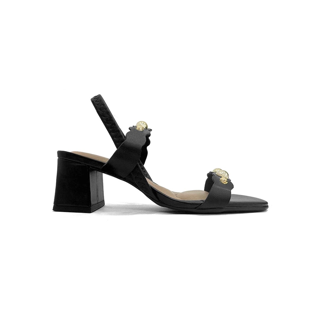 Sandália Beira Rio Salto Bloco 8536.104 Preto Sandália Beira Rio Salto Bloco 8536.104 Preto