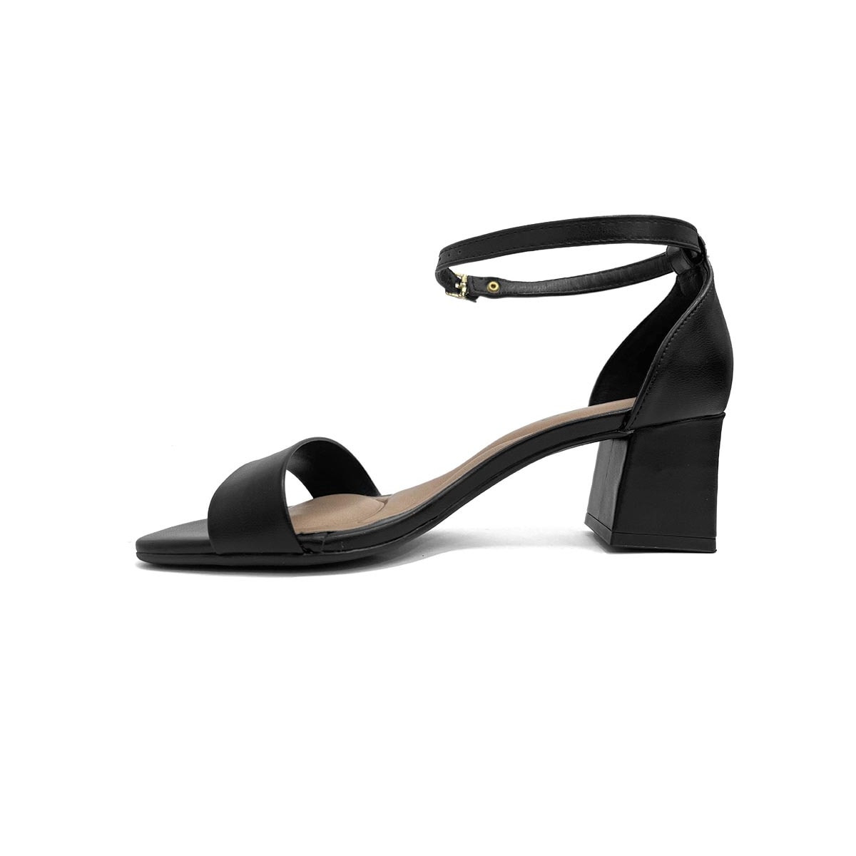 Sandália Beira Rio Salto Bloco 8536.106 Preto Sandália Beira Rio Salto Bloco 8536.106 Preto