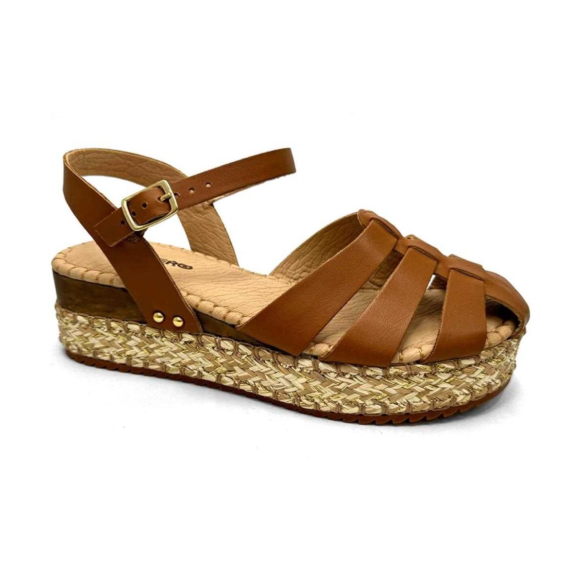 Sandália Bottero Anabela De Couro 364204 Caramelo Sandália Bottero Anabela De Couro 364204 Caramelo