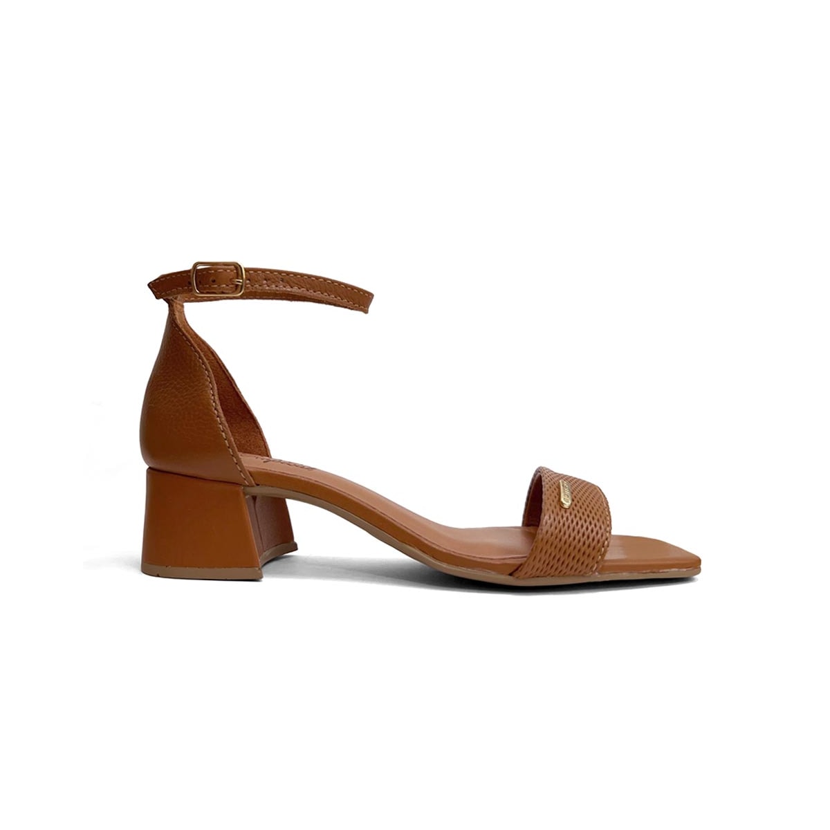 Sandália Bottero Feminina Salto Bloco Couro 374001 Caramelo Sandália Bottero Feminina Salto Bloco Couro 374001 Caramelo