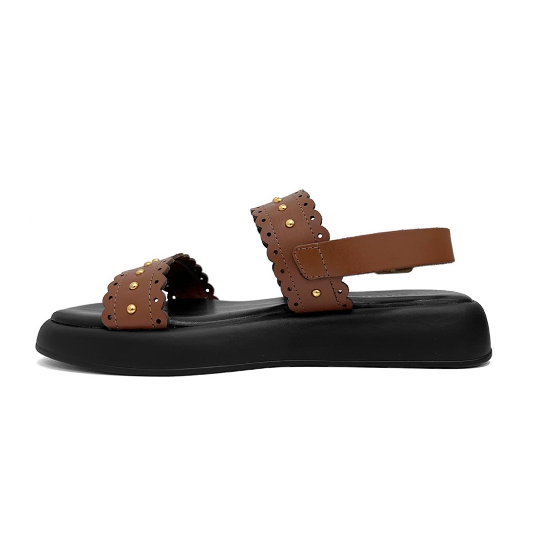 Sandália Bottero Papete Birken 366207 Conhaque
