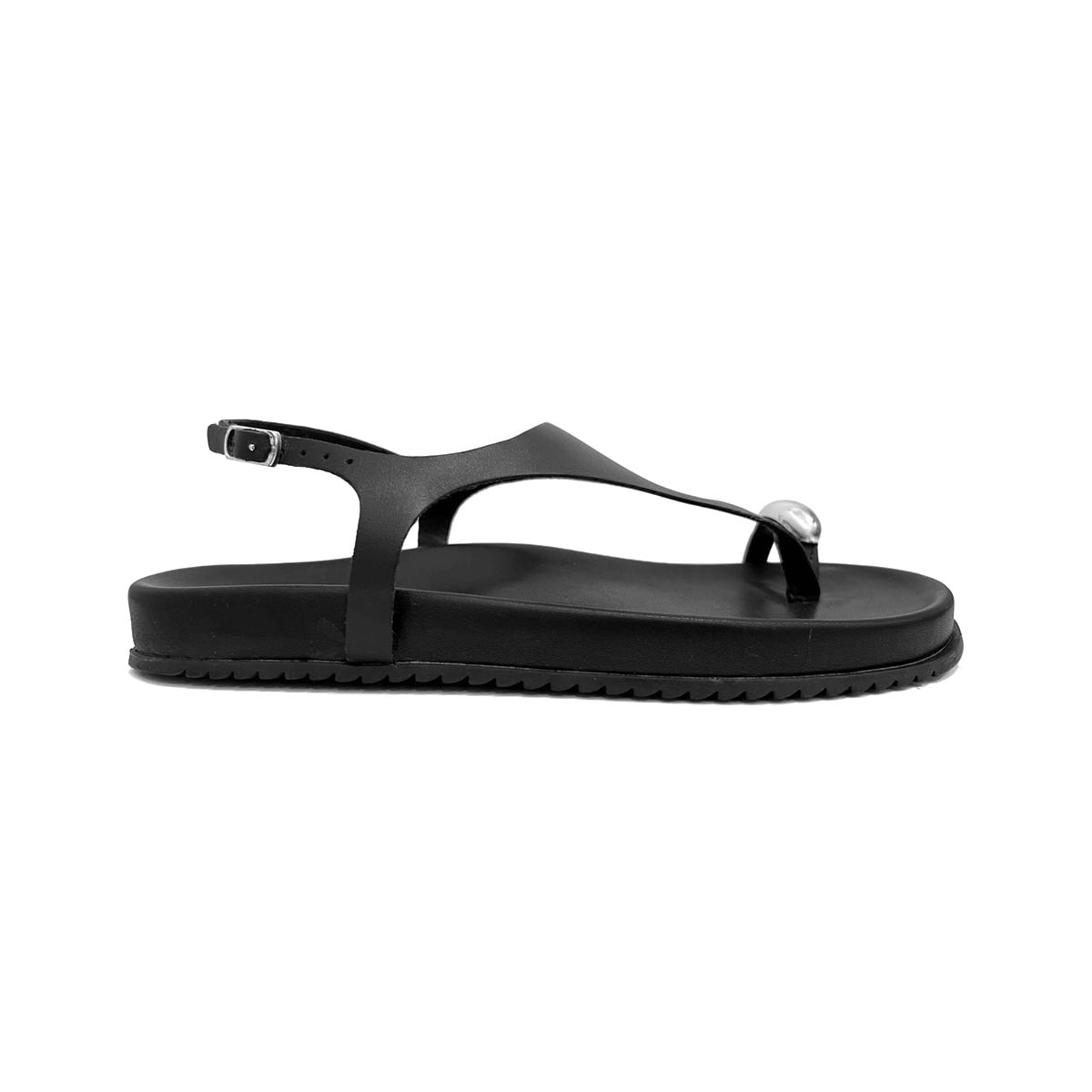 Sandália Bottero Papete Flatform De Couro 364608 Preto Sandália Bottero Papete Flatform De Couro 364608 Preto