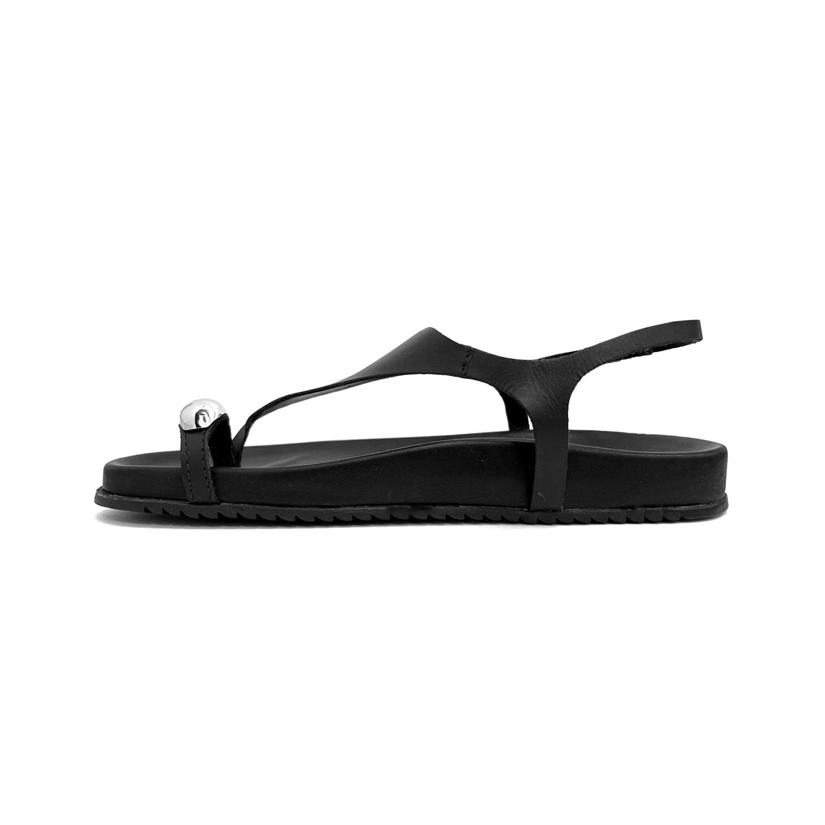 Sandália Bottero Papete Flatform De Couro 364608 Preto Sandália Bottero Papete Flatform De Couro 364608 Preto
