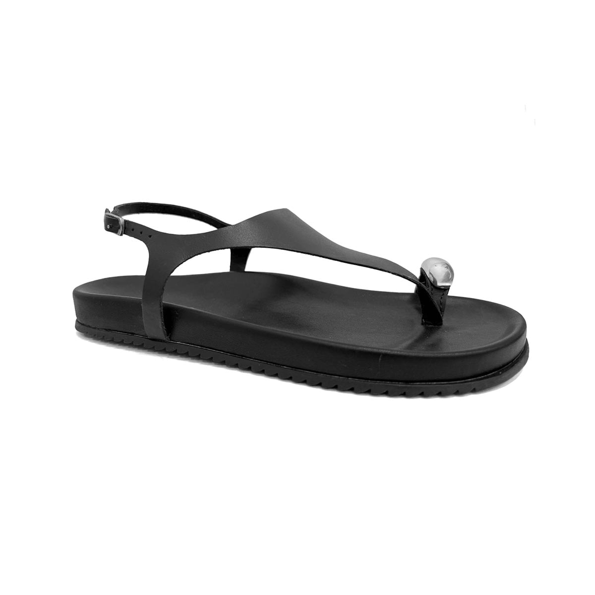 Sandália Bottero Papete Flatform De Couro 364608 Preto Sandália Bottero Papete Flatform De Couro 364608 Preto