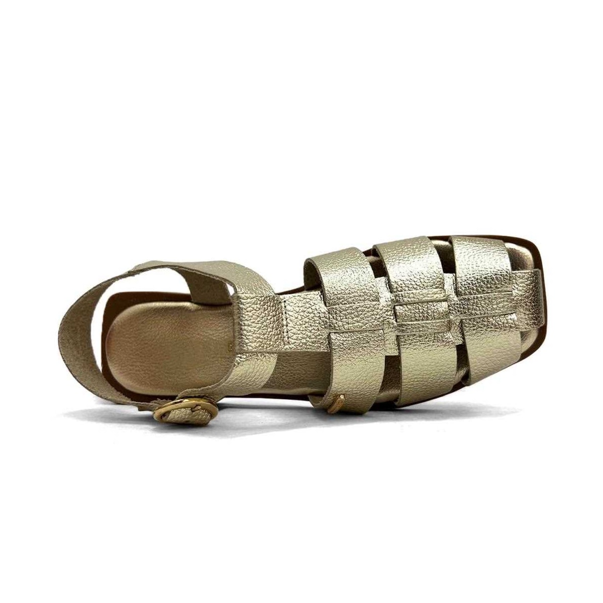 Sandália Bottero Rasteira De Couro 336801-1 Dourado Sandália Bottero Rasteira De Couro 336801-1 Dourado