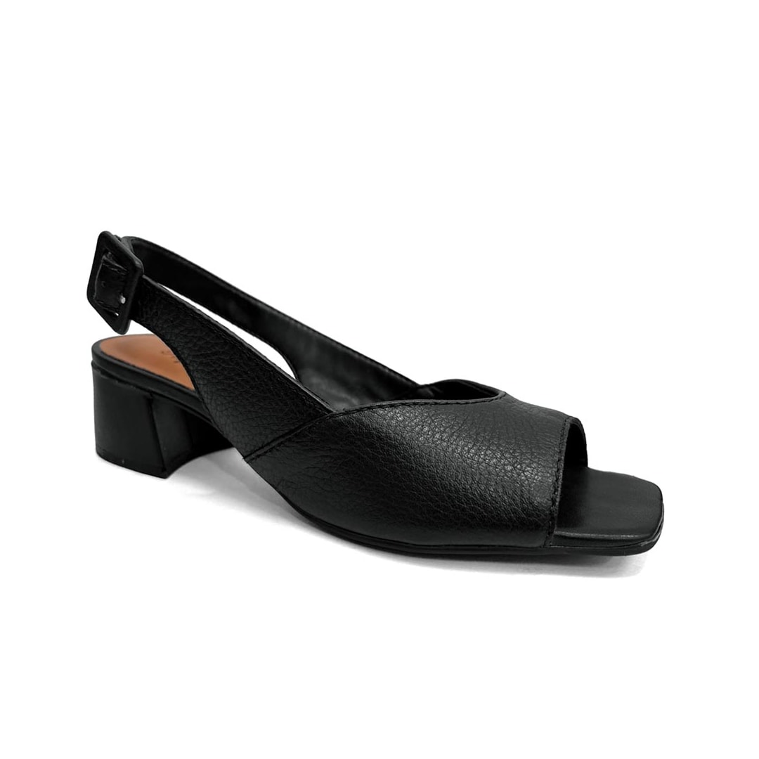 Sandália Bottero Salto Bloco Couro 374004 Preto Sandália Bottero Salto Bloco Couro 374004 Preto
