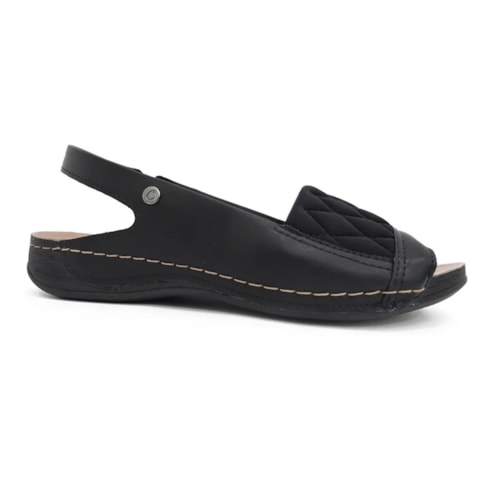 Sandalia Campesi Conforto L7605 Preto