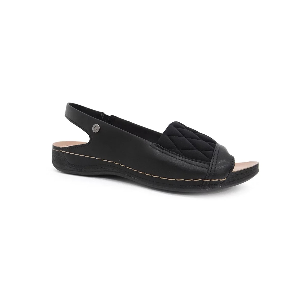 Sandália Campesi Conforto L7605 Preto Sandália Campesi Conforto L7605 Preto