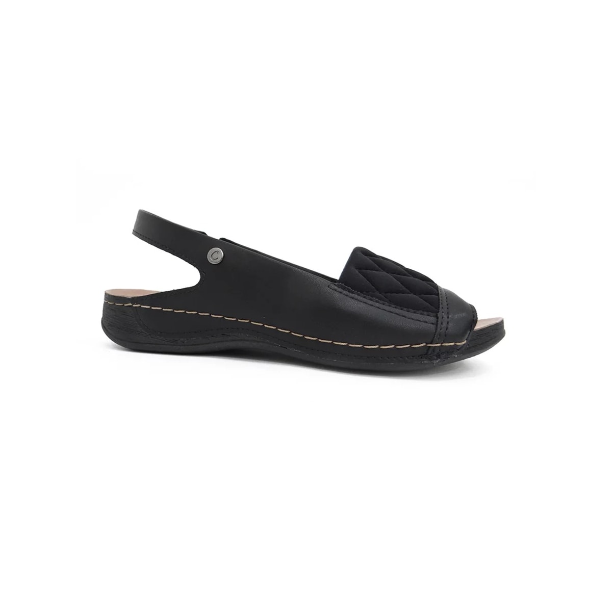 Sandália Campesi Conforto L7605 Preto Sandália Campesi Conforto L7605 Preto