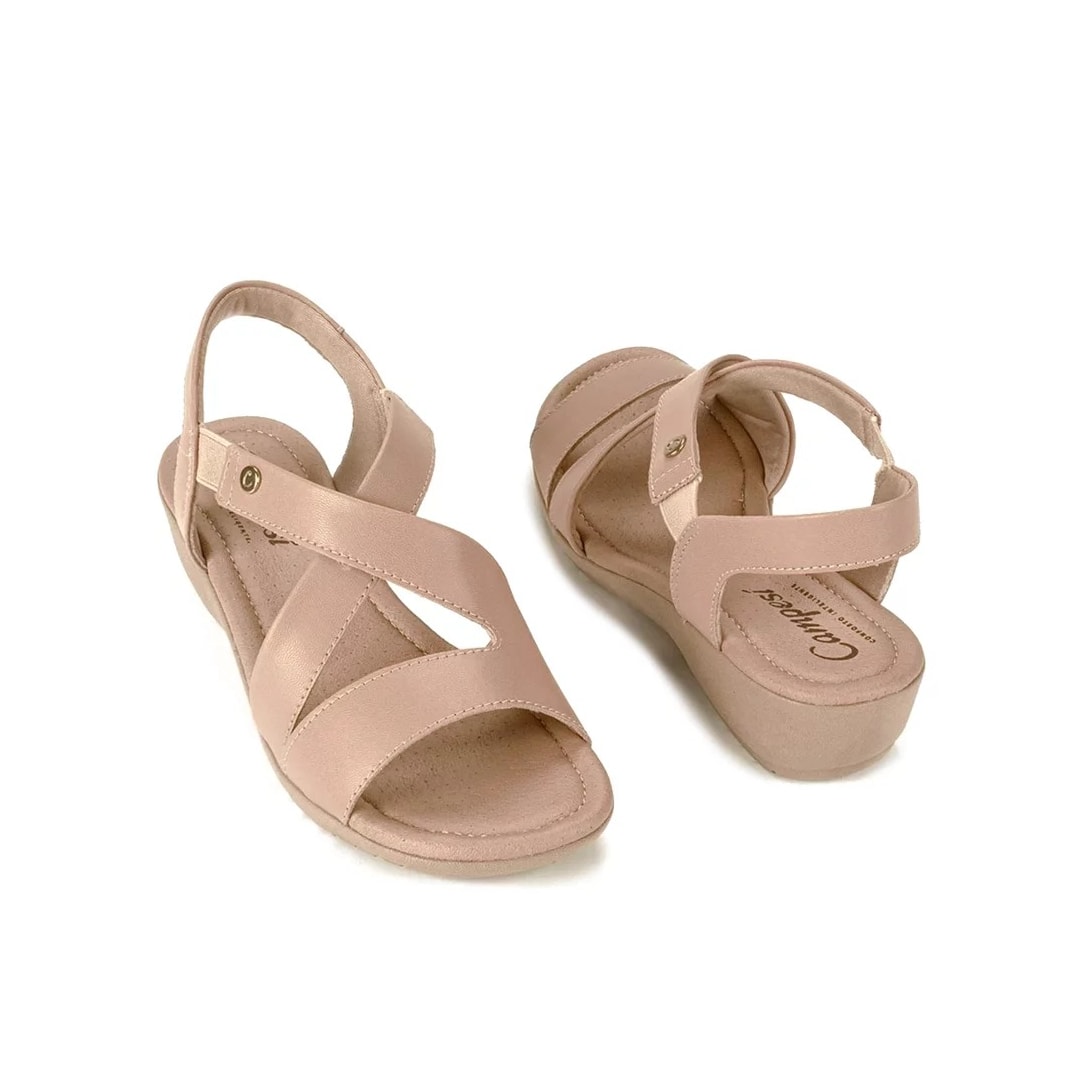 Sandália Campesi Conforto L8055 Nude Sandália Campesi Conforto L8055 Nude