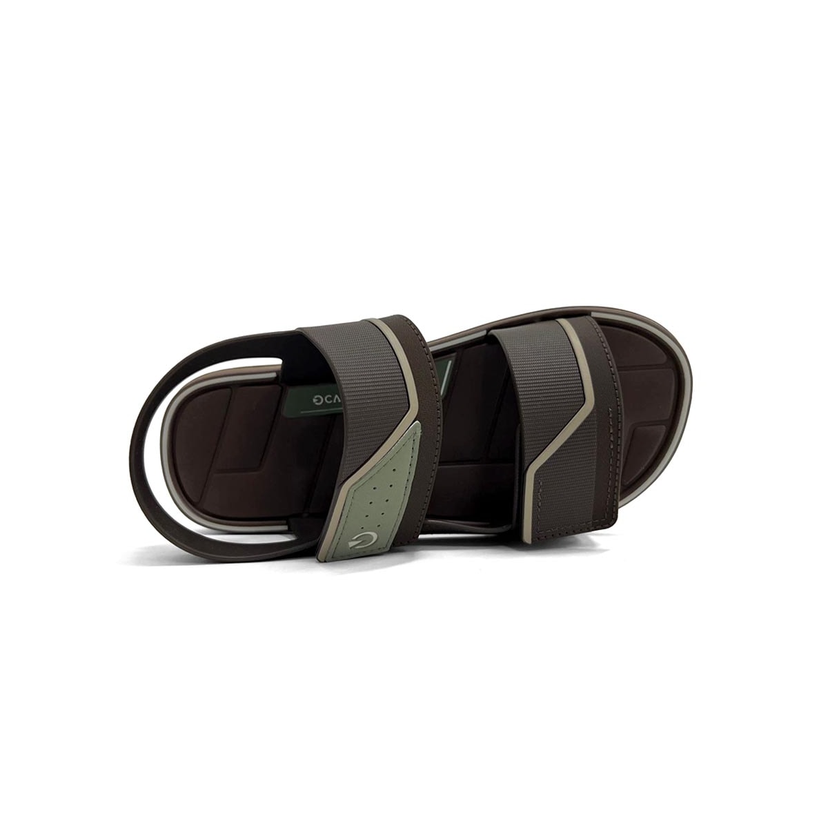 Sandália Cartago Masculina Malaga Sport 12630 Bege/Marrom