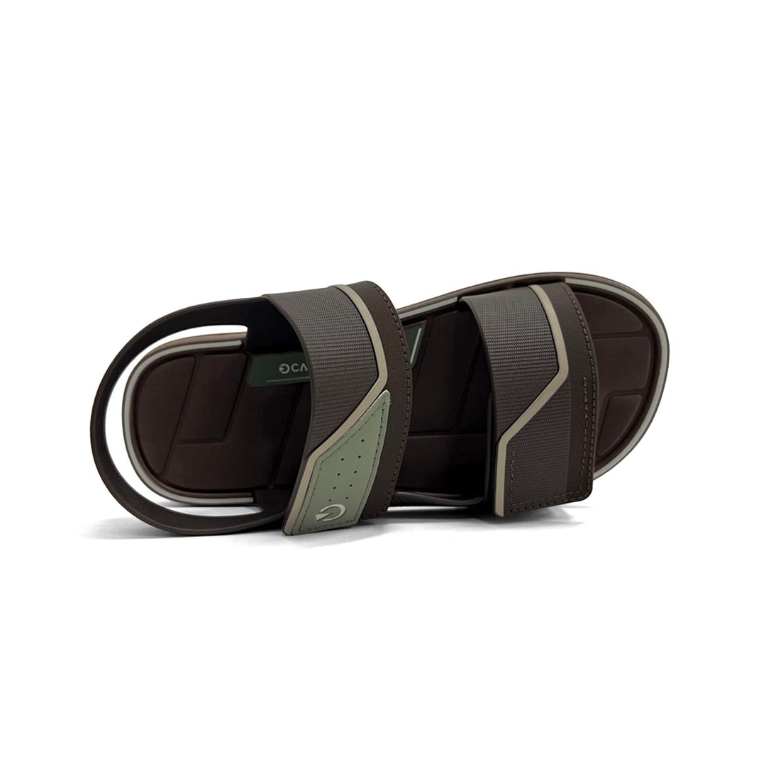 Sandália Cartago Masculina Malaga Sport 12630 Bege/Marrom Sandália Cartago Masculina Malaga Sport 12630 Bege/Marrom