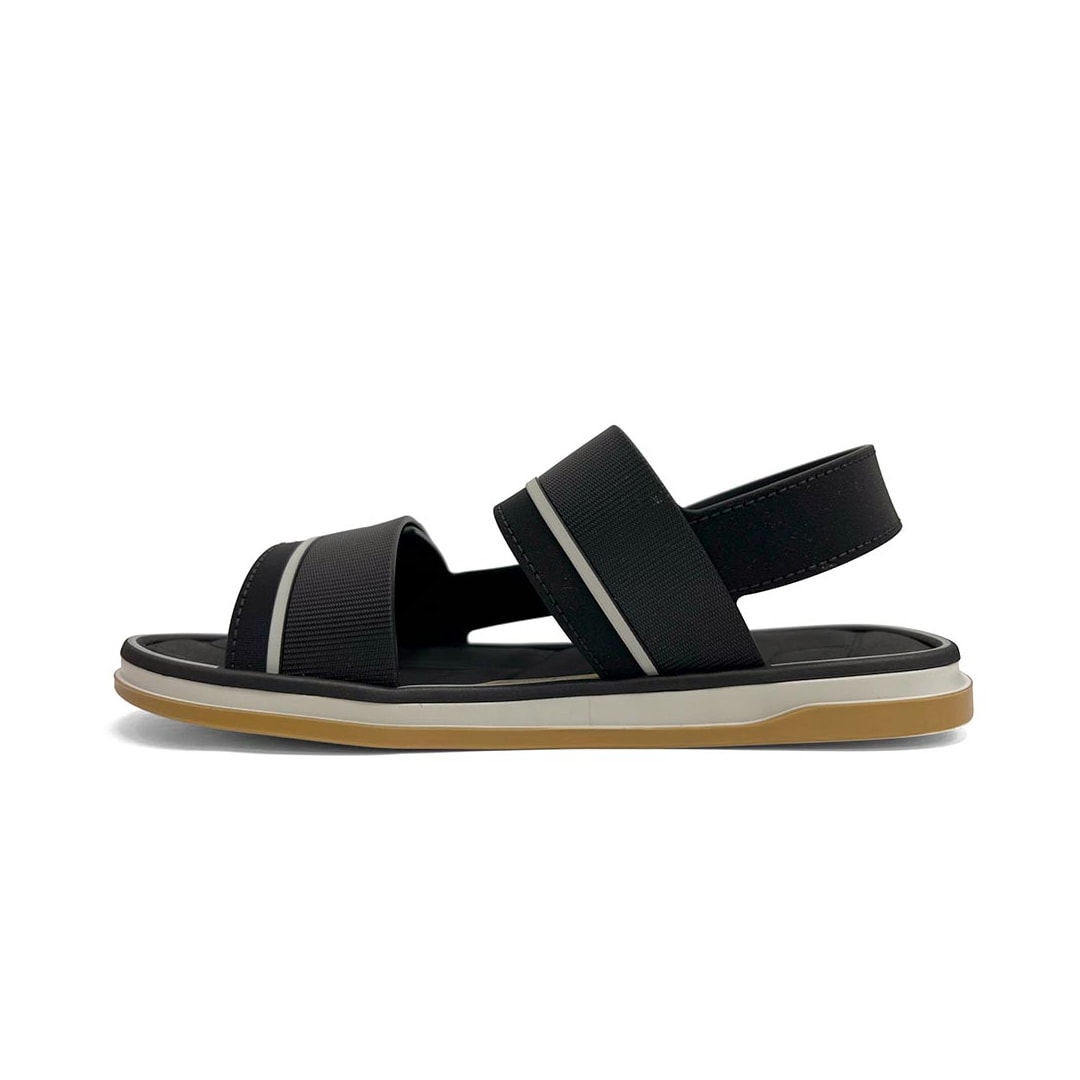 Sandália Cartago Masculina Malaga Sport 12630 Cinza/Preto