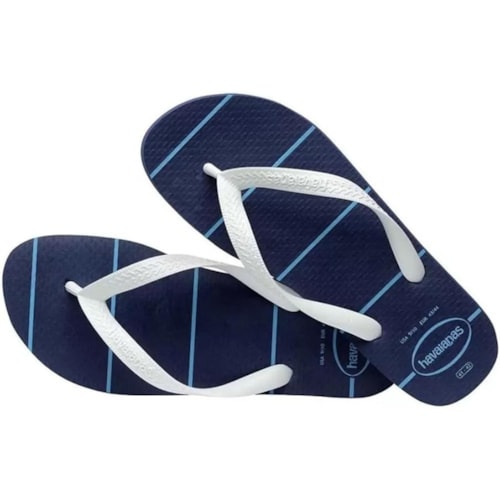 Detalhe - Sandália Chinelo Havaianas Color Essentia Marinho