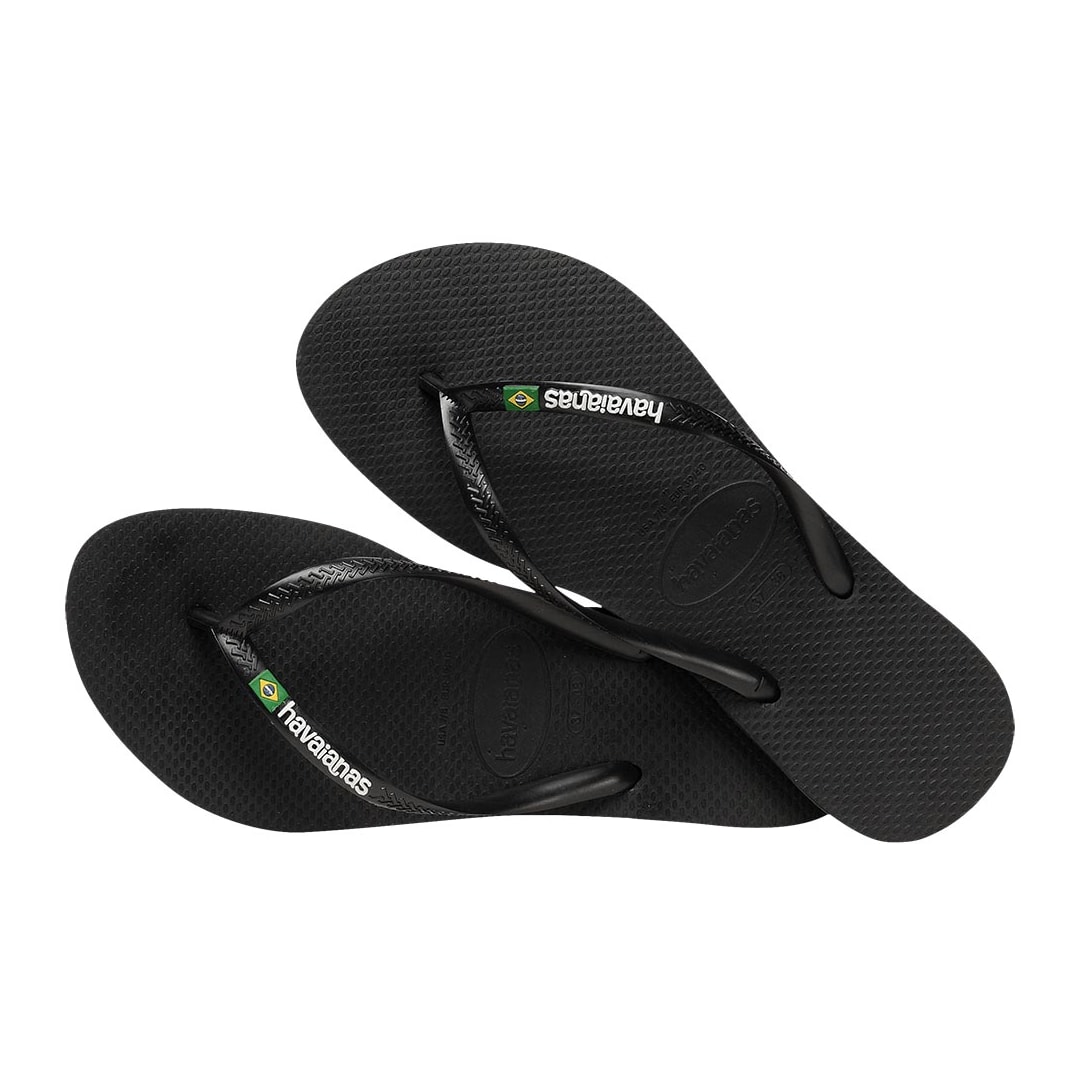 Sandália Chinelo Havaianas Slim Brasil Preto Sandália Chinelo Havaianas Slim Brasil Preto