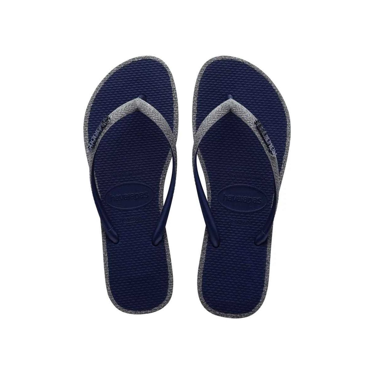 Sandália Chinelo Havaianas Slim Glitter Contour Marinho Sandália Chinelo Havaianas Slim Glitter Contour Marinho