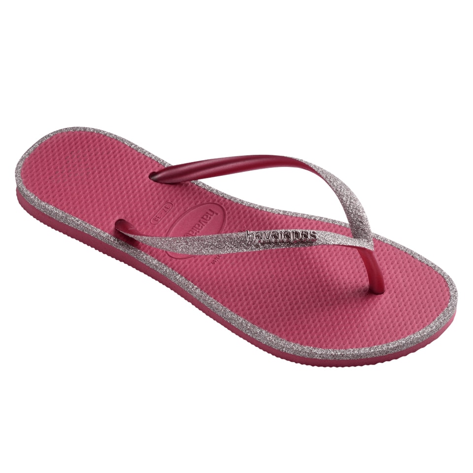 Havaianas on sale rosa glitter