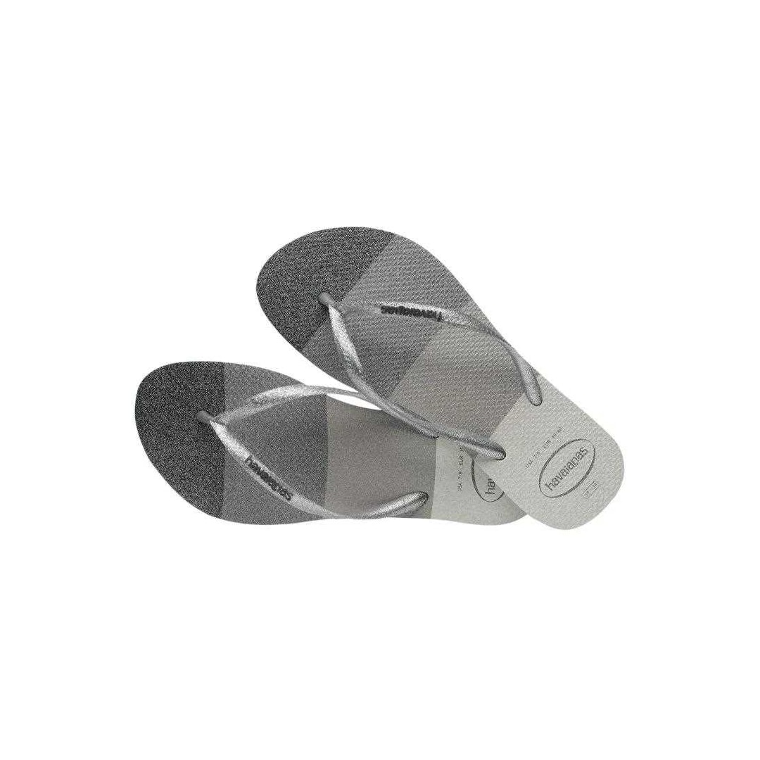 Sandália Chinelo Havaianas Slim Palette Glow Branco Sandália Chinelo Havaianas Slim Palette Glow Branco