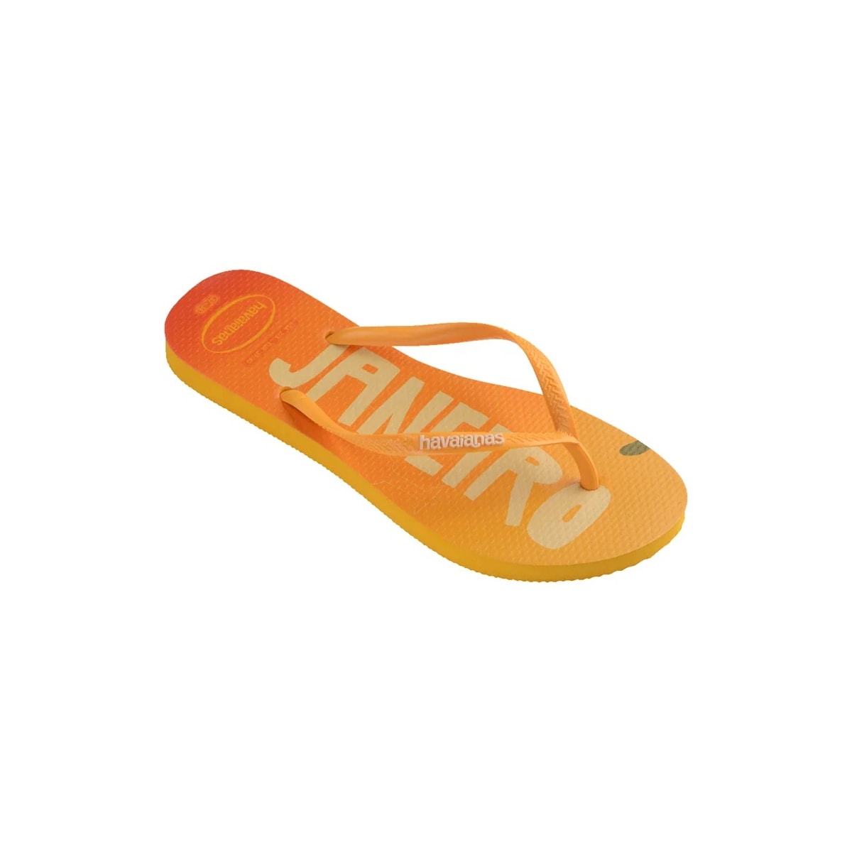 Sandália Chinelo Havaianas Slim Postcard Amarelo Pop Sandália Chinelo Havaianas Slim Postcard Amarelo Pop
