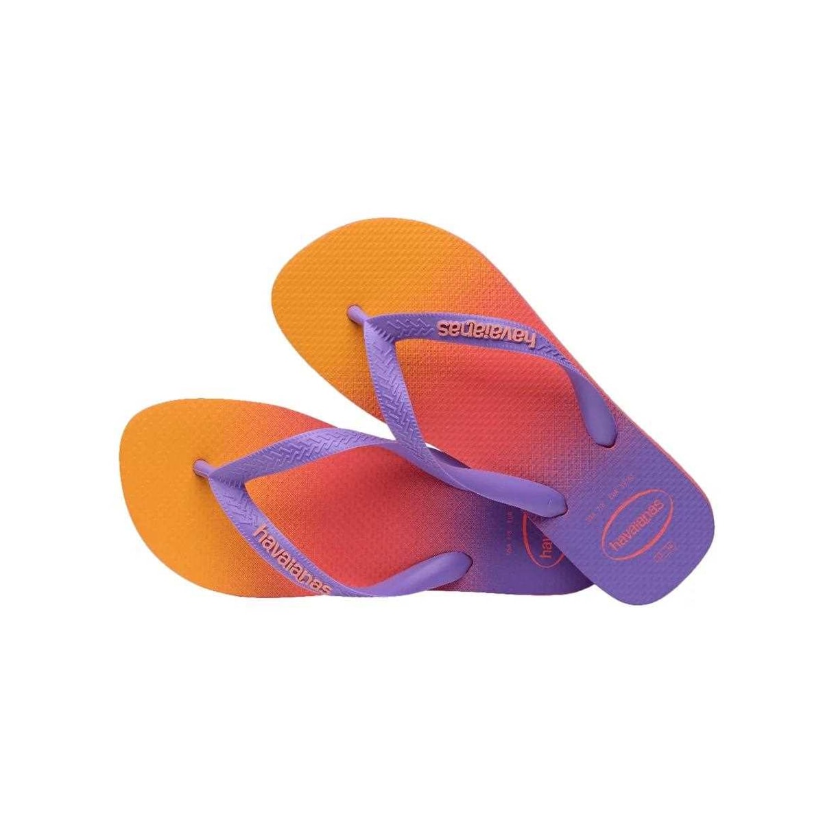 Sandália Chinelo Havaianas Top Fashion Coral New Sandália Chinelo Havaianas Top Fashion Coral New