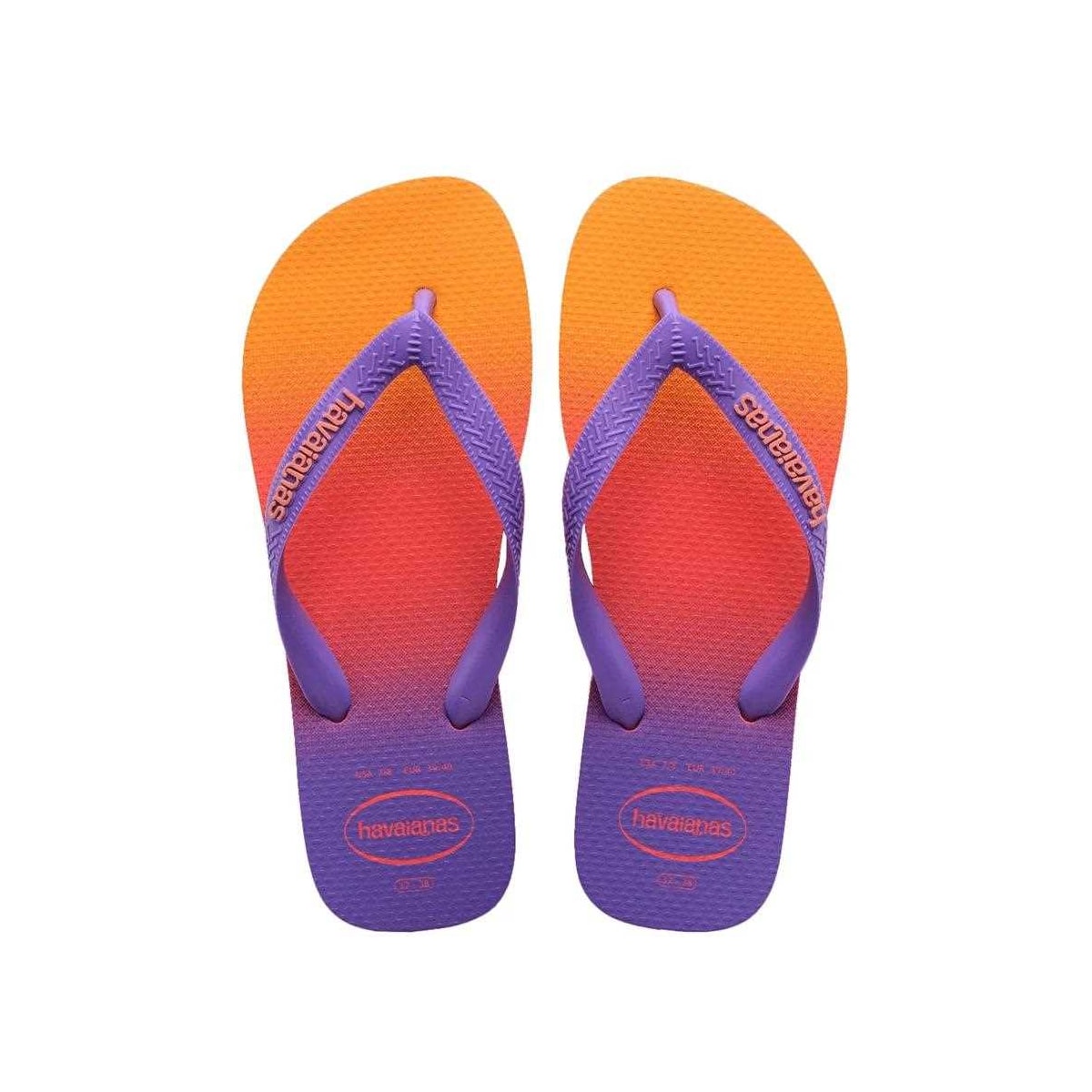 Sandália Chinelo Havaianas Top Fashion Coral New Sandália Chinelo Havaianas Top Fashion Coral New