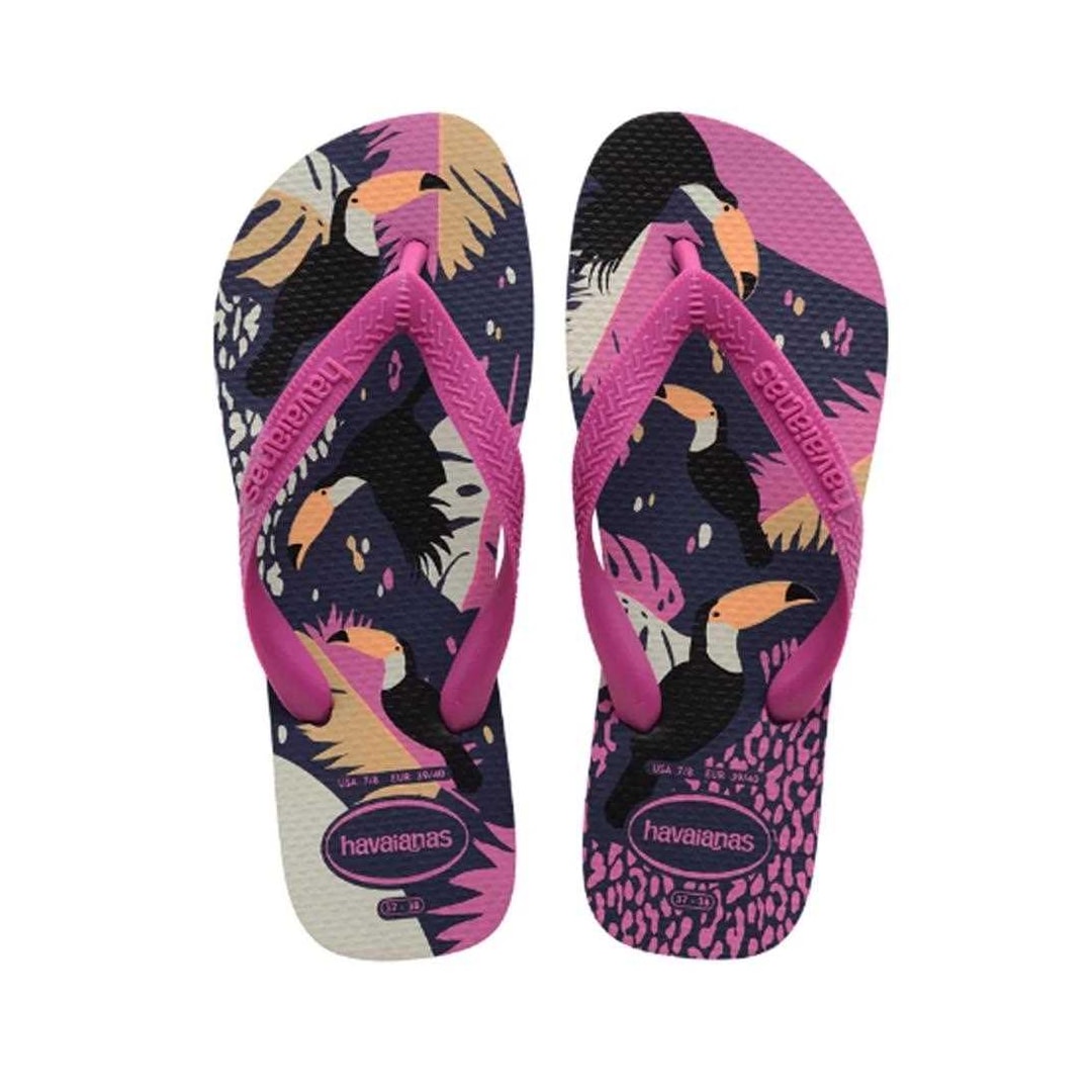 Sandália Chinelo Havaianas Tropical Vibes Marinho Sandália Chinelo Havaianas Tropical Vibes Marinho