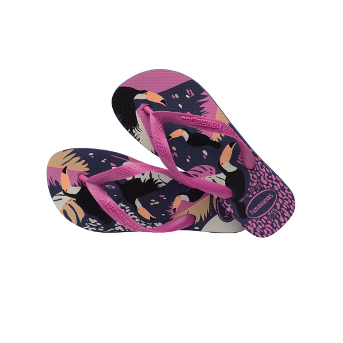 Sandália Chinelo Havaianas Tropical Vibes Marinho Sandália Chinelo Havaianas Tropical Vibes Marinho