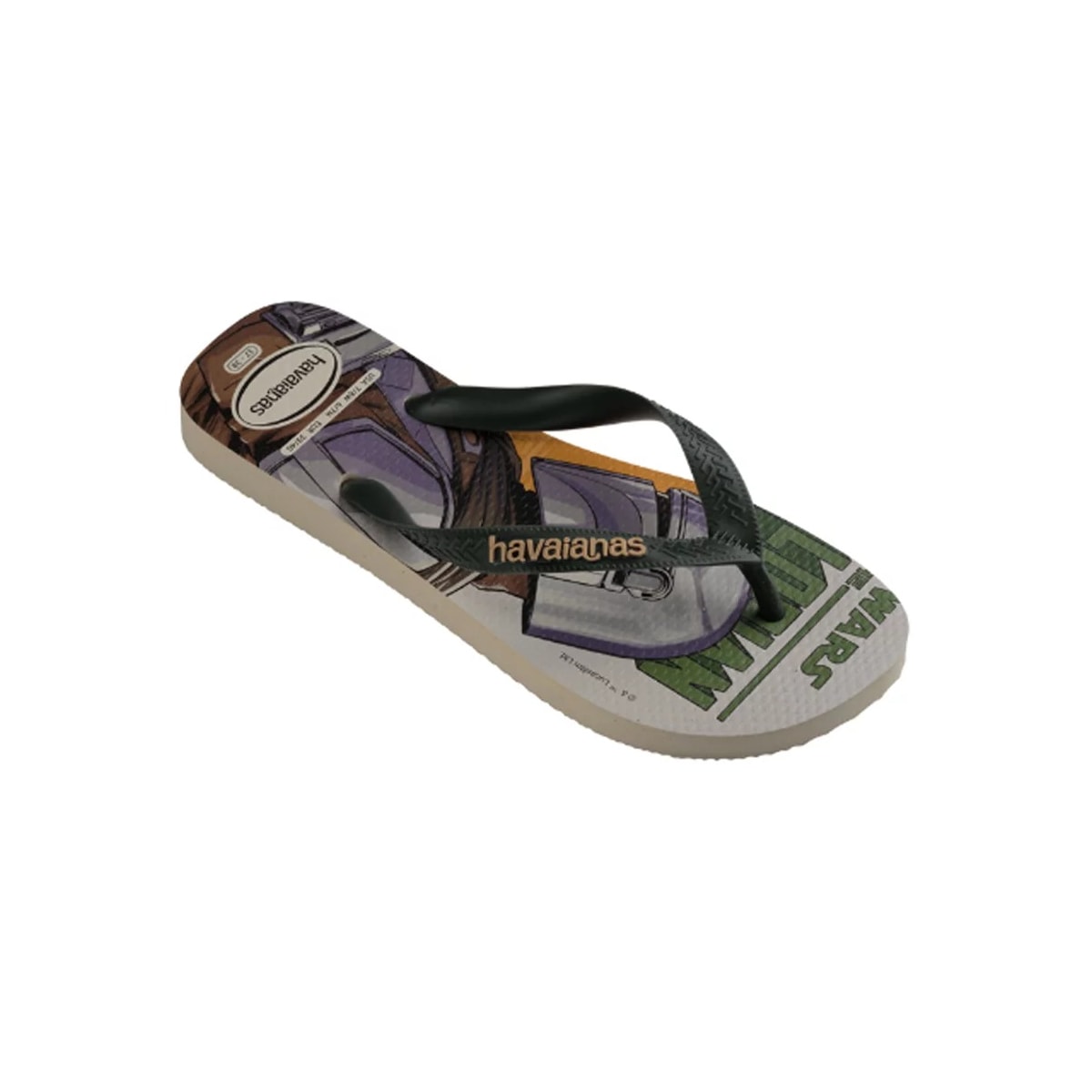 Sandália Chinelo Havaianas Tropical Vibes Verde Olive Sandália Chinelo Havaianas Tropical Vibes Verde Olive