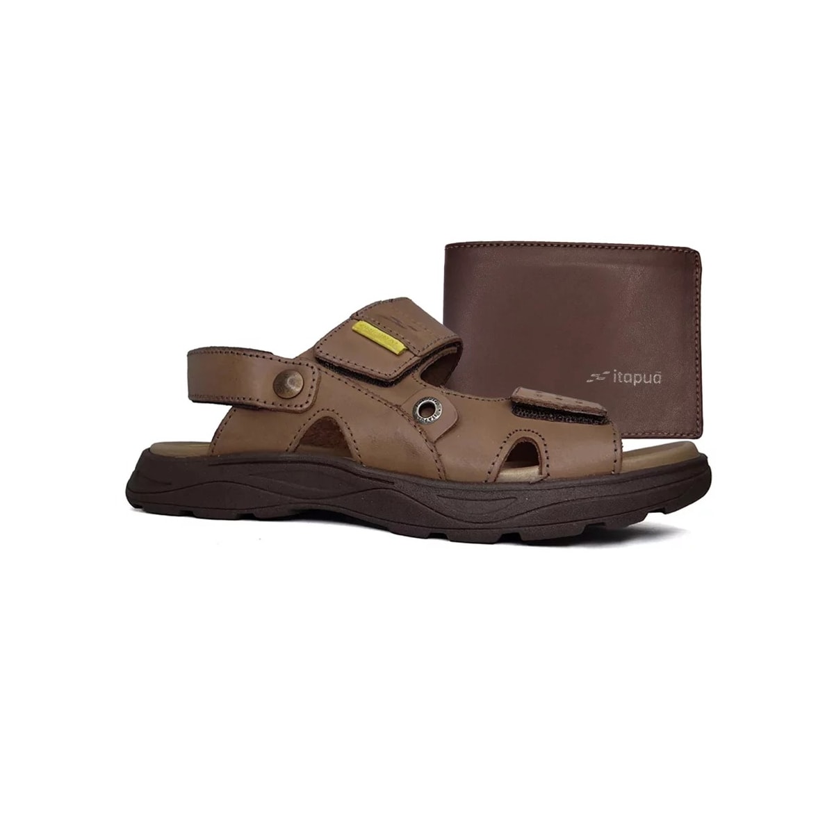 Sandália Chinelo Itapua Masculino Couro 1252 Brown Sandália Chinelo Itapua Masculino Couro 1252 Brown