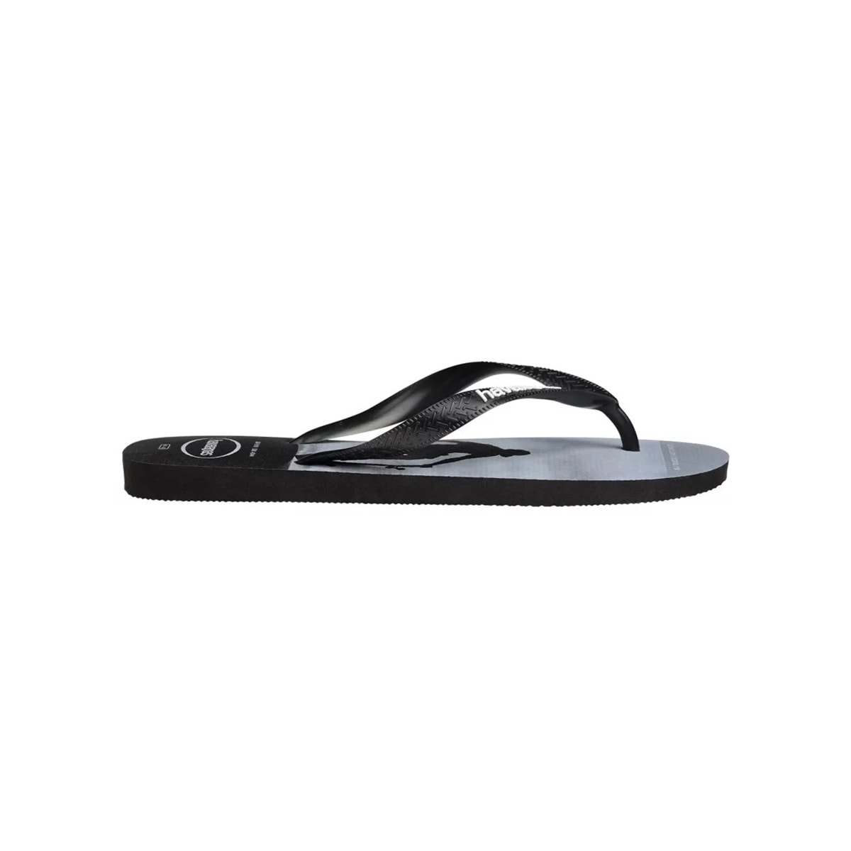 Sandália Chinelo Top Hype Havaianas Branco/Branco/Azul Sandália Chinelo Top Hype Havaianas Branco/Branco/Azul