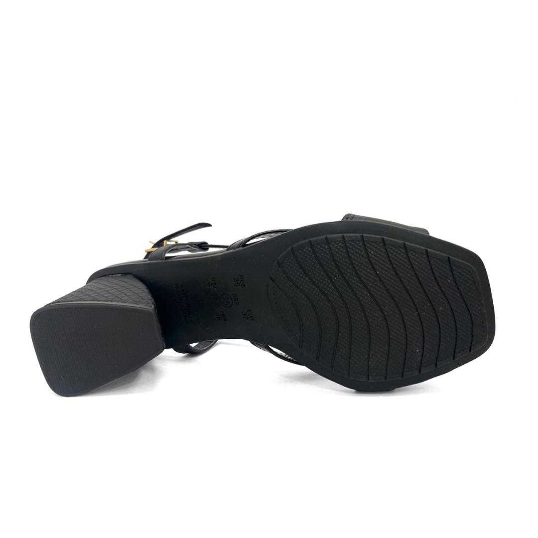 Sandália Comfortflex 22-74403 Preto