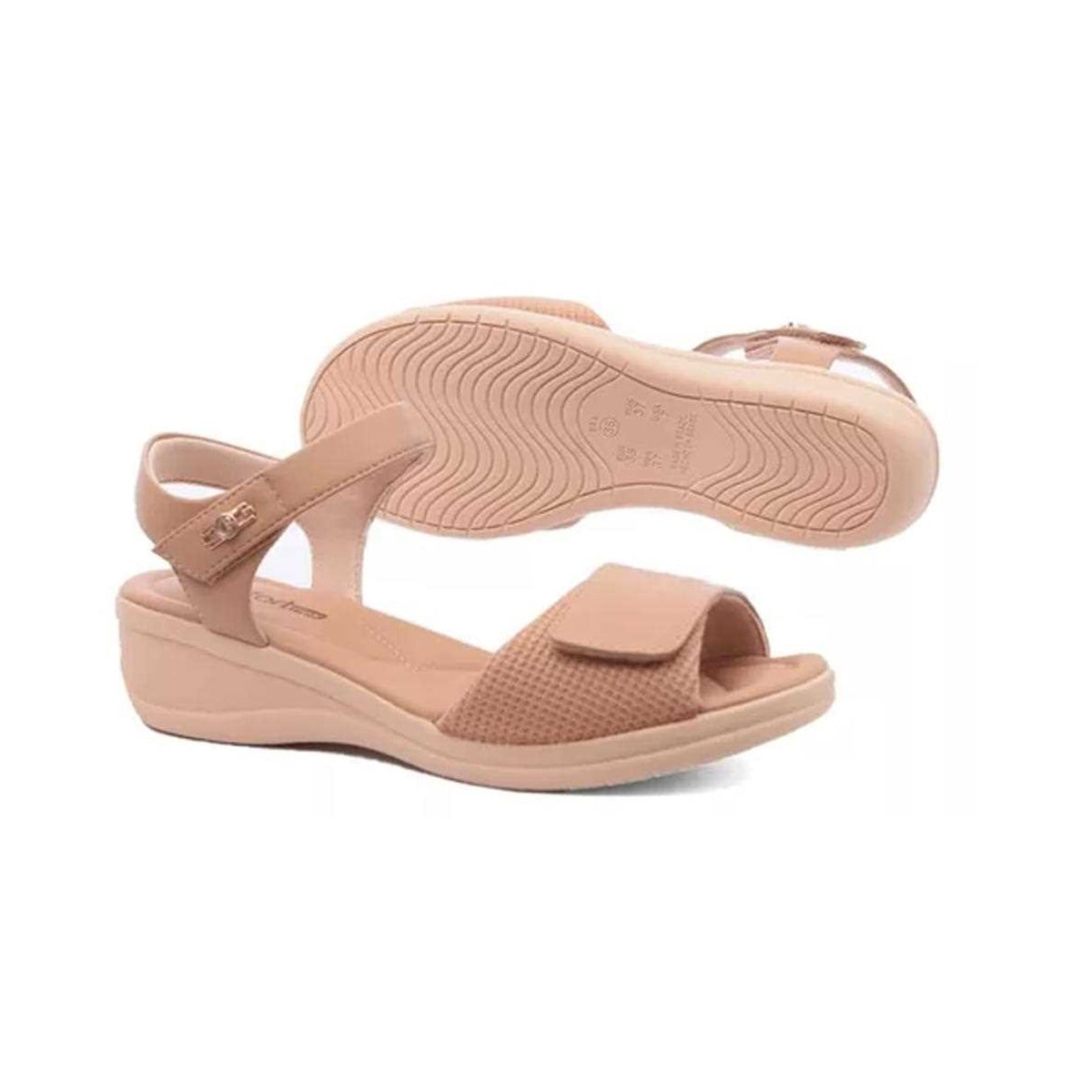 Sandália Comfortflex 23-88403 Pessego