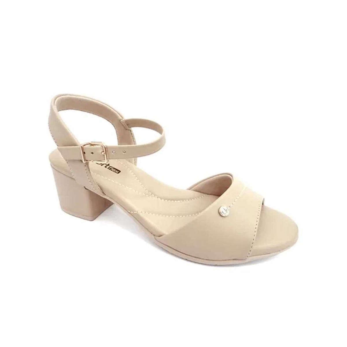 Sandália Comfortflex 24-57323 Amendoa Sandália Comfortflex 24-57323 Amendoa