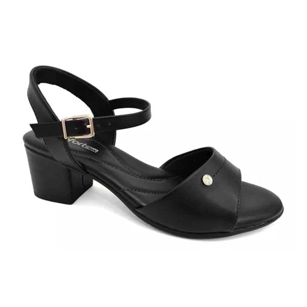 Sandália Comfortflex 24-57323 Preto