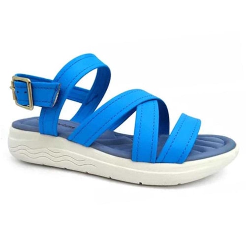 Sandália Comfortflex Conforto 22-61401 Blue