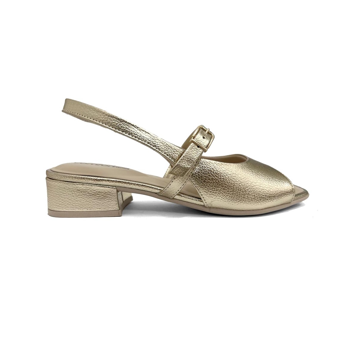 Sandália Comfortflex Conforto 24-55404 Ouro Light