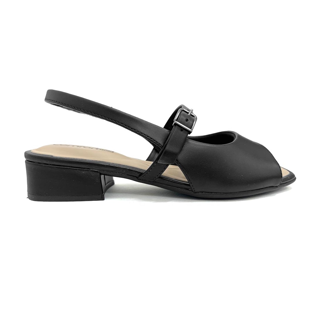 Sandália Comfortflex Conforto 24-55404 Preto