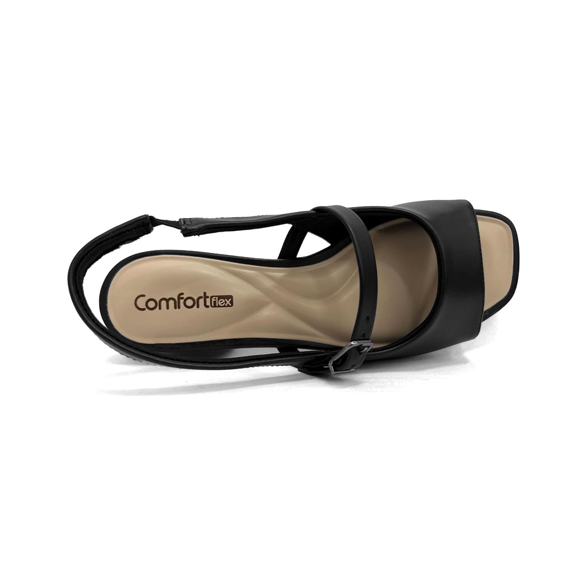 Sandália Comfortflex Conforto 24-55404 Preto