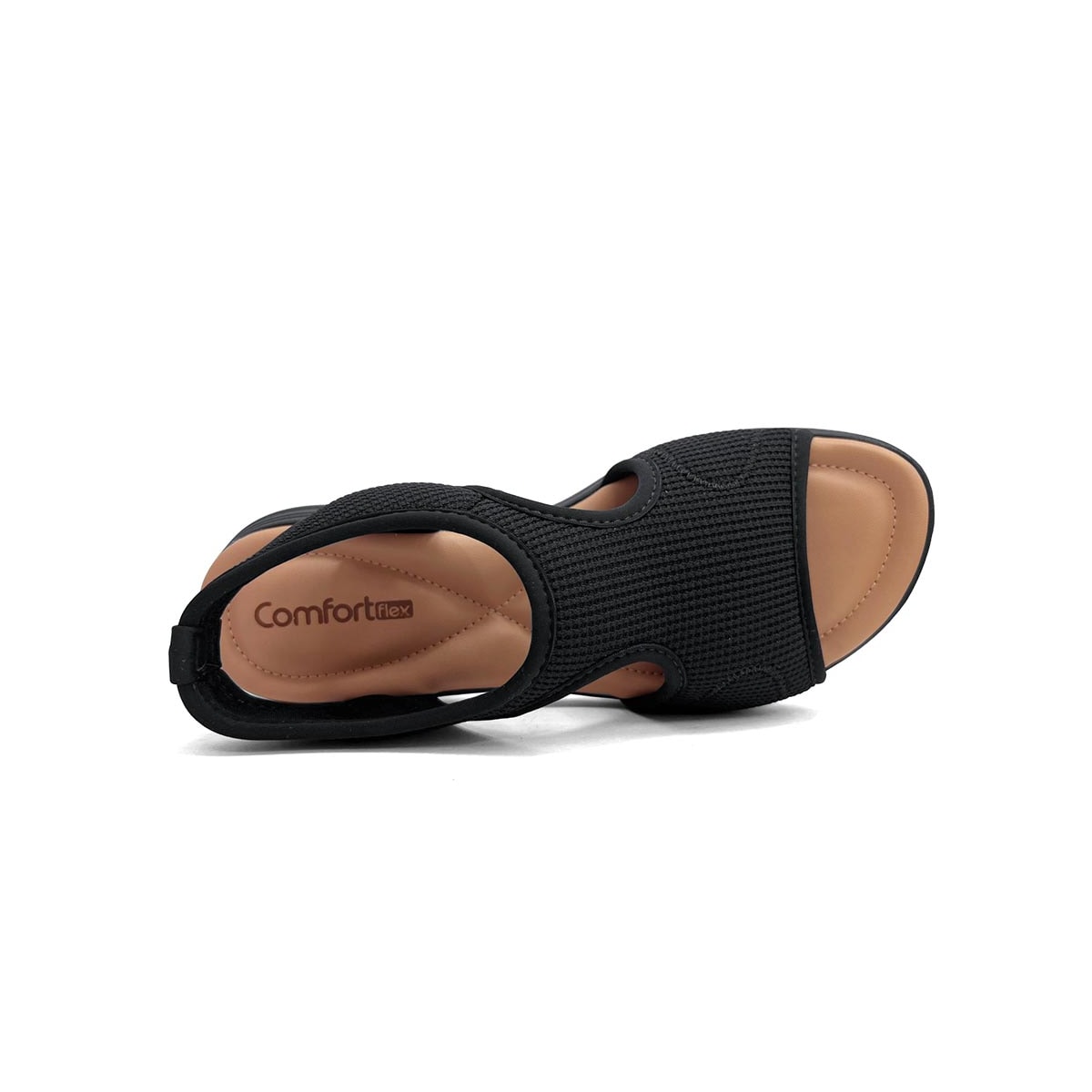 Sandália Comfortflex Conforto 25-51302 Preto Sandália Comfortflex Conforto 25-51302 Preto