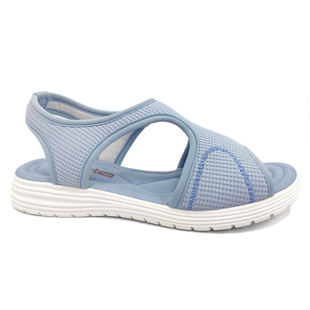 Sandália Comfortflex Lycra Paris 51402 Blue Sandália Comfortflex Lycra Paris 51402 Blue