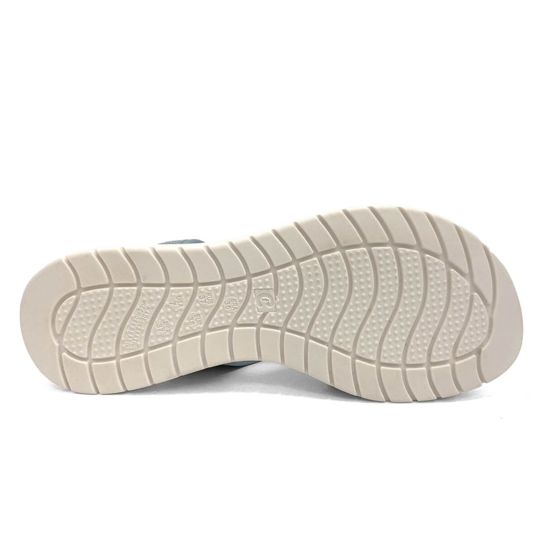 Sandália Comfortflex Lycra Paris 51402 Blue
