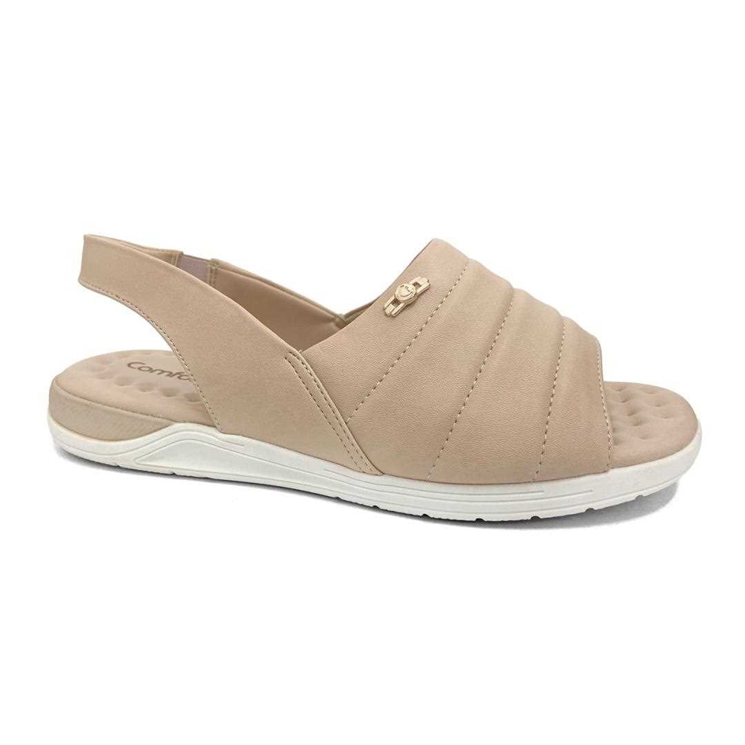 Sandália Comfortflex Napa 22-82303 Pele Sandália Comfortflex Napa 22-82303 Pele