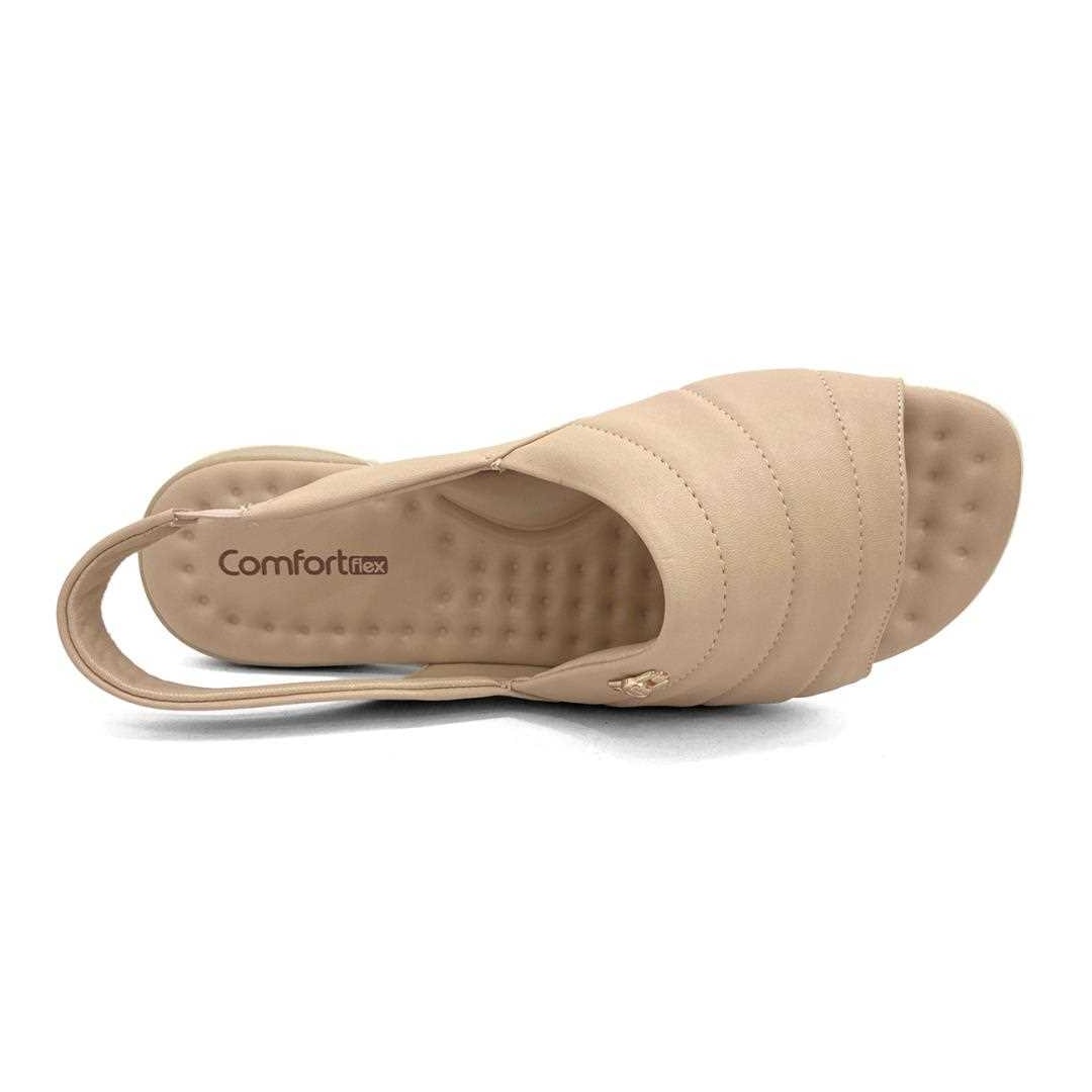 Sandália Comfortflex Napa 22-82303 Pele Sandália Comfortflex Napa 22-82303 Pele