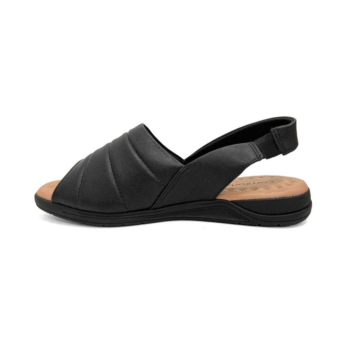 Sandália Comfortflex Napa 22-82303 Preto Sandália Comfortflex Napa 22-82303 Preto