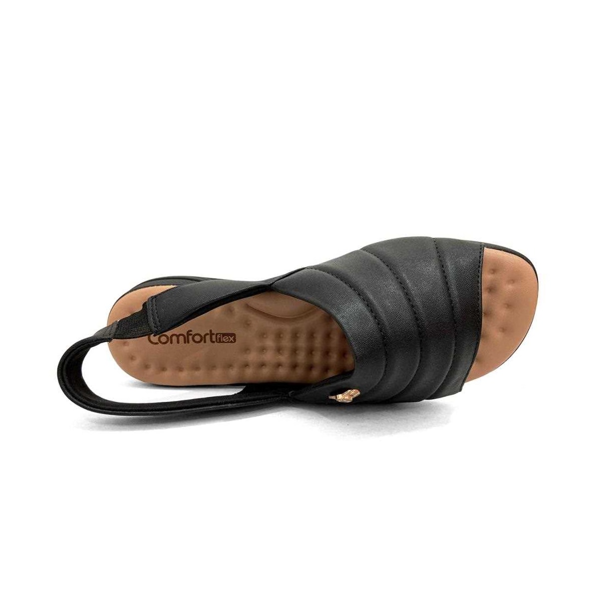 Sandália Comfortflex Napa 22-82303 Preto Sandália Comfortflex Napa 22-82303 Preto